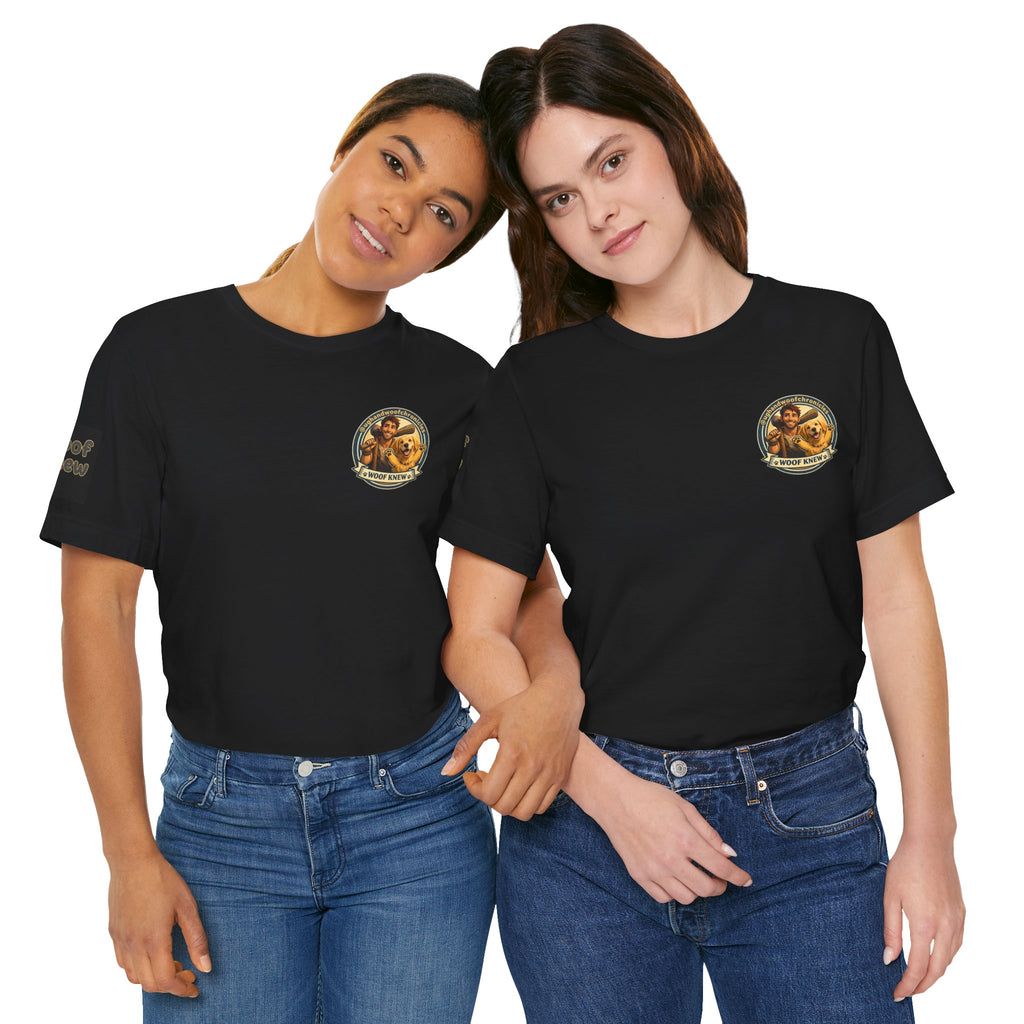 Ugh & Woof Chronicles Graphic Tee — 'Modern World, Ancient Mind' Dog Lover T‑Shirt