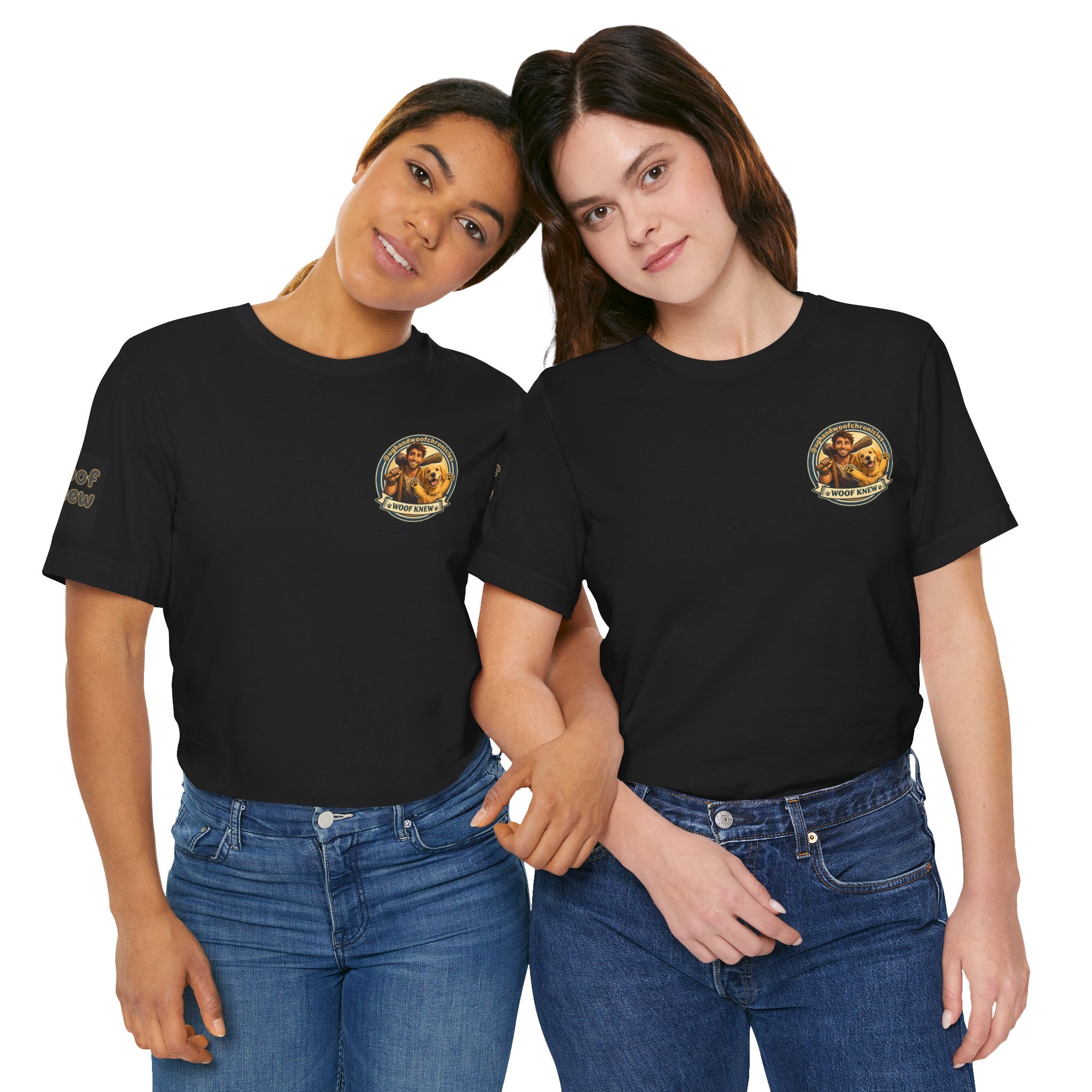 Ugh & Woof Chronicles Graphic Tee — 'Modern World, Ancient Mind' Dog Lover T‑Shirt