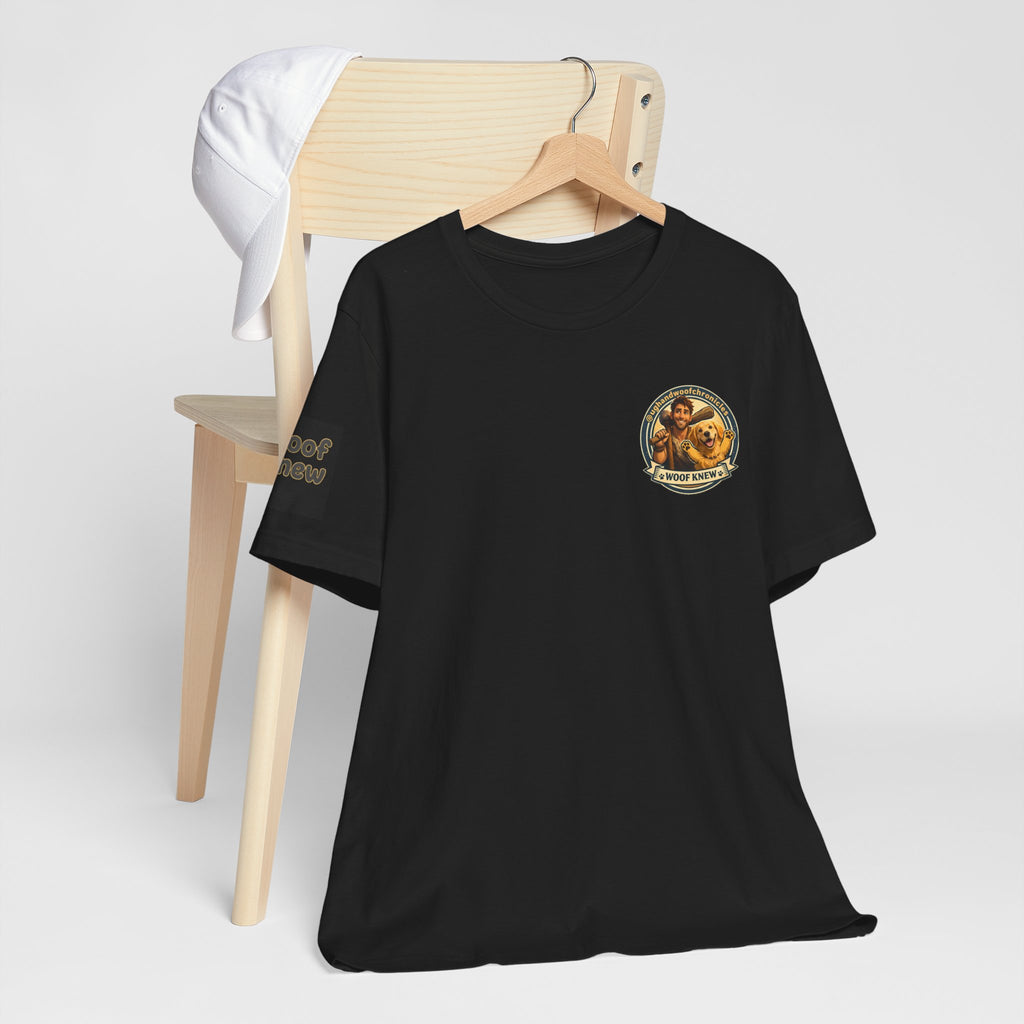 Ugh & Woof Chronicles Graphic Tee — 'Modern World, Ancient Mind' Dog Lover T‑Shirt